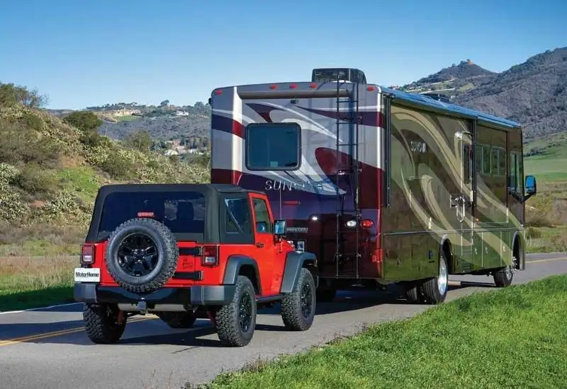 Towing a Car behind an Rv : The Ultimate Guide to Safe and Efficient RV Car Towing