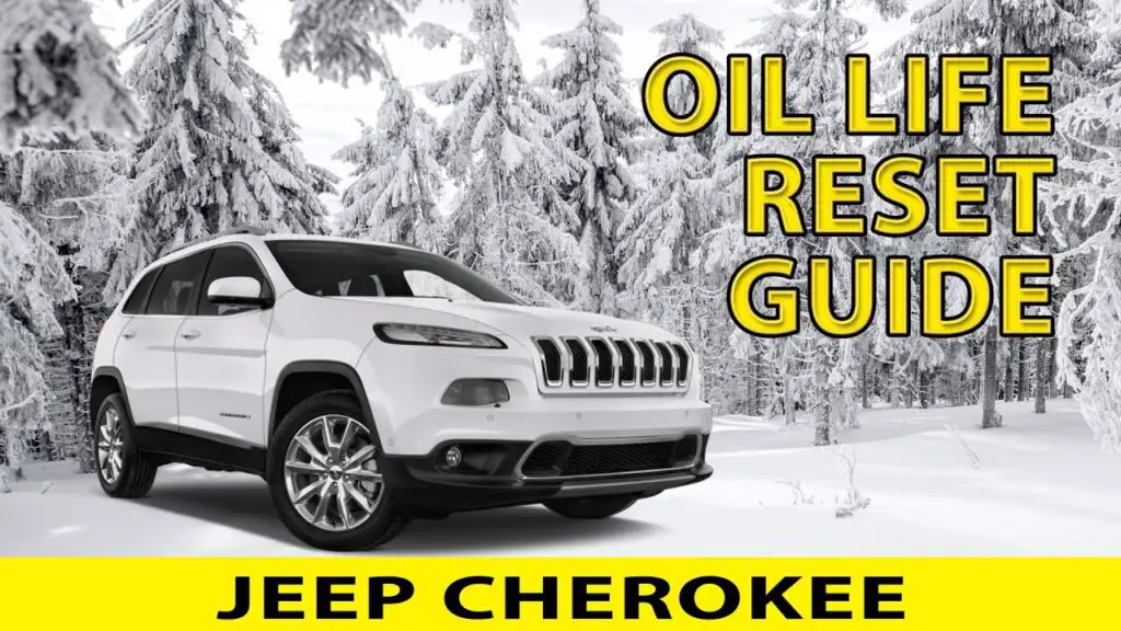 How to Reset Oil Life on Jeep Cherokee 2015
