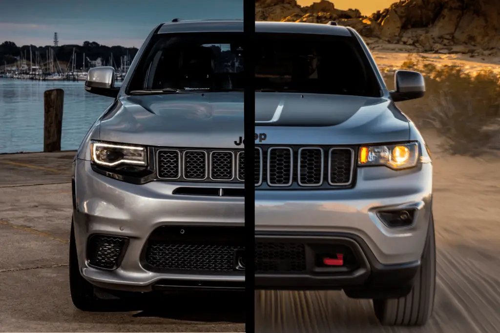 Jeep Trailhawk Vs Trackhawk: Battle of Power