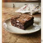 Delicious one-bowl brownies fresh from the oven, ready to be served.